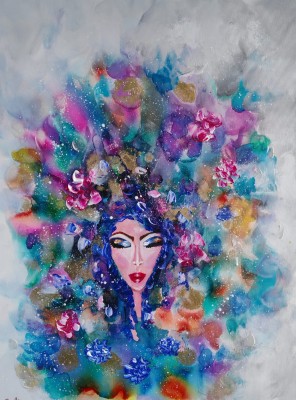  "Kreatorka Barwnych Pomysłów" 80x60cm
