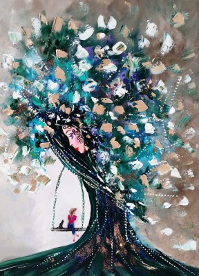  "Pełna Wiary w Przyszłość II" 80x60cm