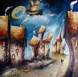 LukaszBerko - Podniebni Wędkarze chmur 100x100 (6).JPG