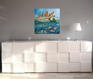 SLukaszBerko - Żółw i Miasto Nadmorskie 80x80 (1) tt.jpg