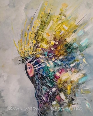 SPRZEDANY możliwość namalowania 100x80cm