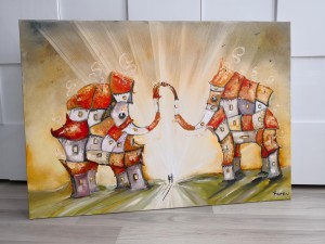 LukaszBerko - Dozgonna Miłość Domowych Słoni II 100x70 (1) (Copy).jpg