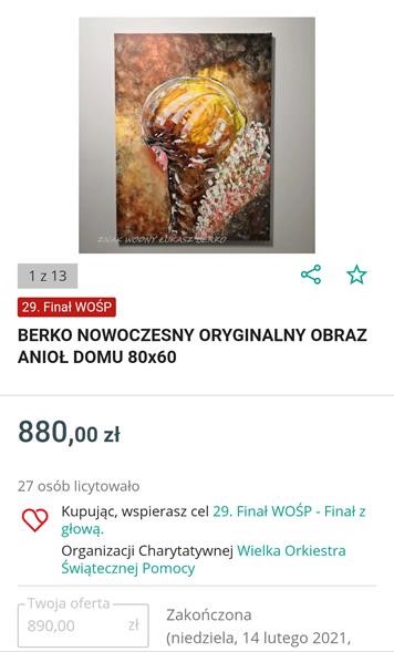 29 WOŚP 2021r.
